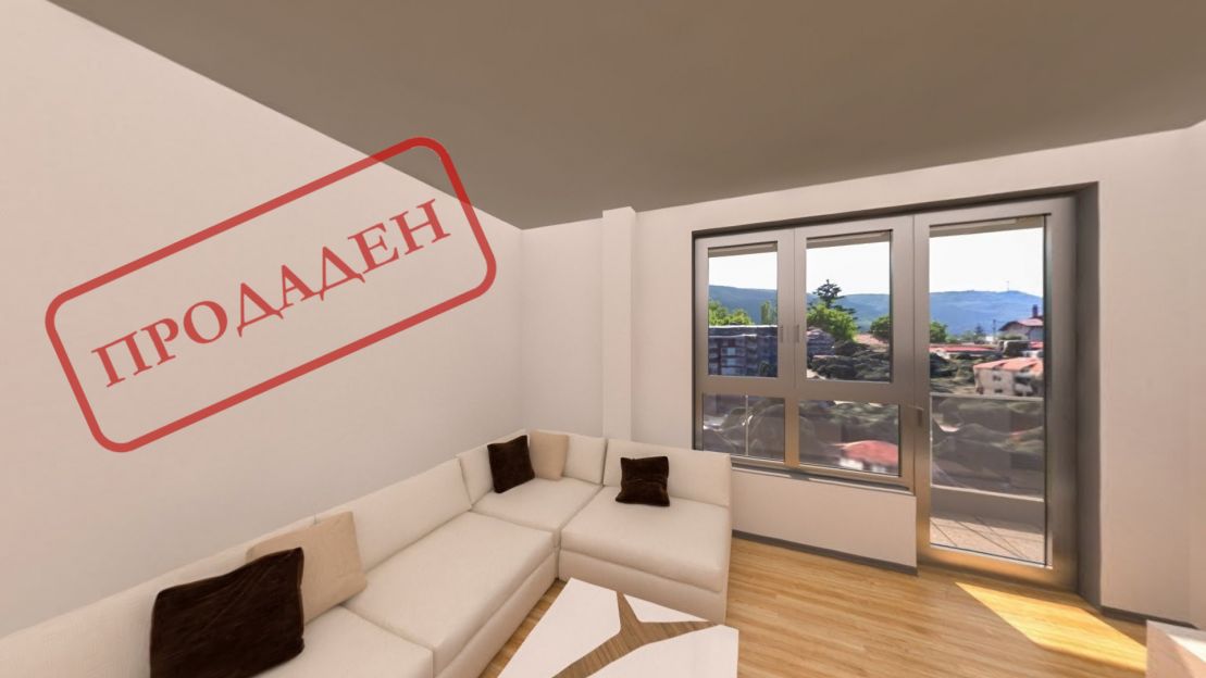 3-стаен апартамент с панорамни гледки към Витоша и центъра на град София.Манастирски ливади